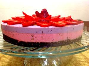 Pay de Frutas del Bosque sin azucar de Any Gonzalez